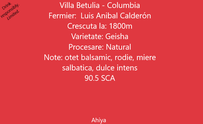 Villa Betulia - Columbia